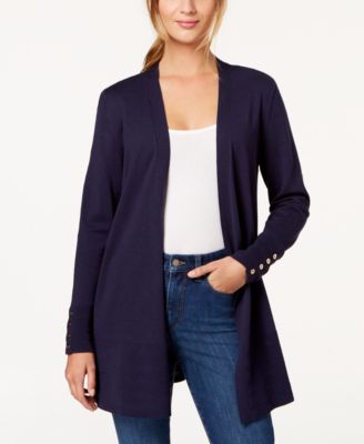 navy blue dressy cardigan