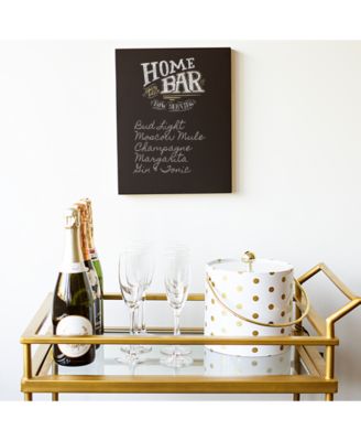 Cathy's Concepts Bar Menu Chalkboard