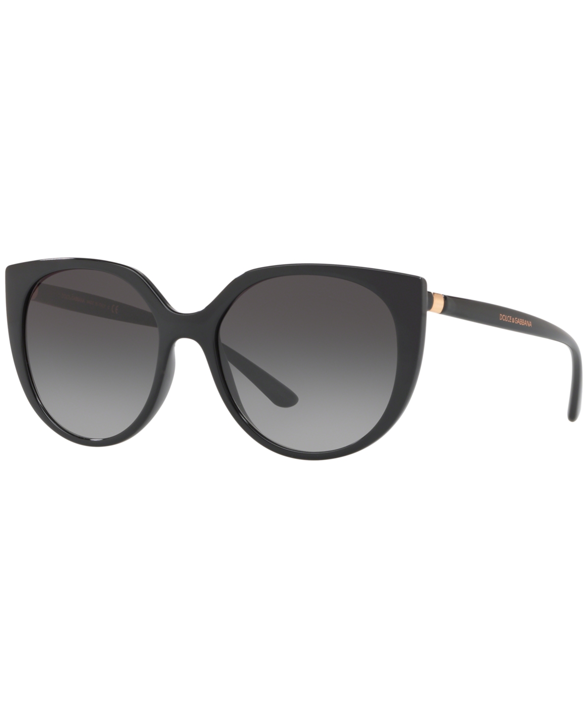 Shop Dolce & Gabbana Sunglasses, Dg6119 54 In Black,grey Gradient