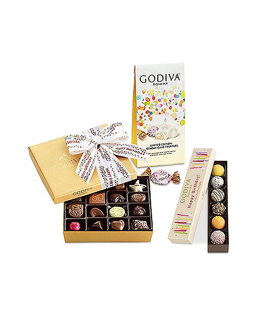 Godiva Happy Birthday Celebration Gift Set Reviews Food Gourmet Gifts Dining Macy S