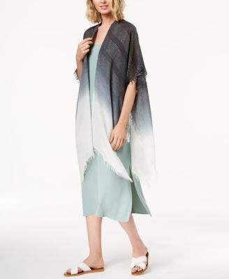 Steve Madden - Ombr&eacute; Metallic-Stripe Boho Scarf