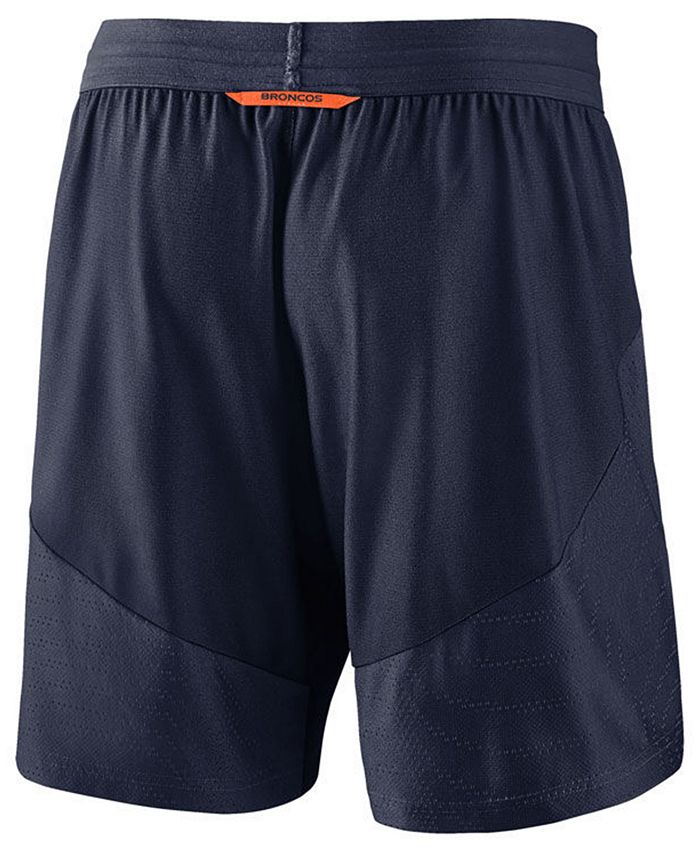 Nike Men's Denver Broncos Fly Knit Shorts - Macy's