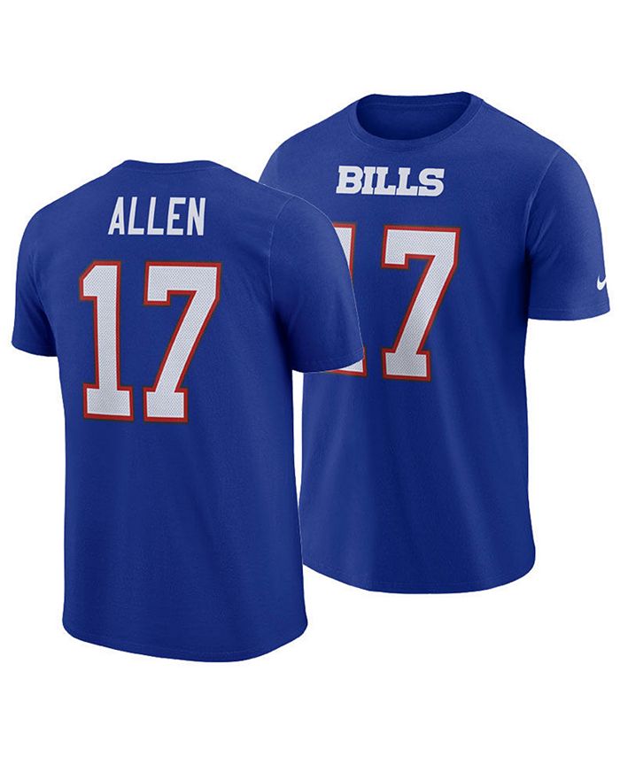 Nike Men's Josh Allen Buffalo Bills Game Jersey - Macy's