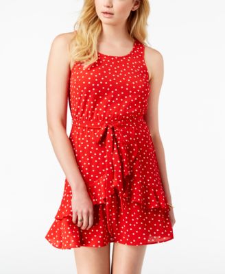 macy's polka dot dress