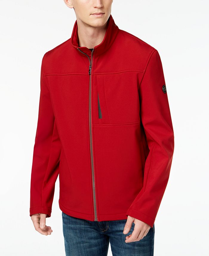 Calvin Klein Men's Soft Shell 4-way Stretch Jacket & Reviews - Coats &  Jackets - Men - Macy's