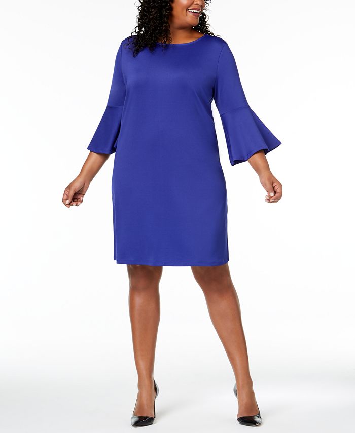 Kasper Plus Size BellSleeve Dress Macy's