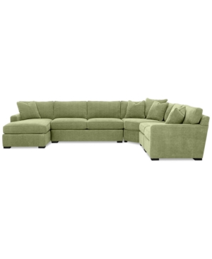 FURNITURE RADLEY 5-PIECE FABRIC CHAISE SECTIONAL SOFA, CREATED FOR MACY'S