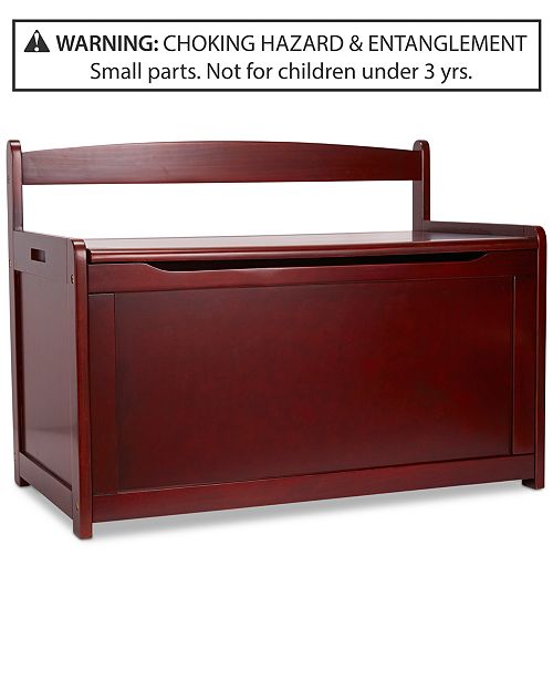 Melissa and Doug Wooden Toy Chest - Espresso & Reviews ...