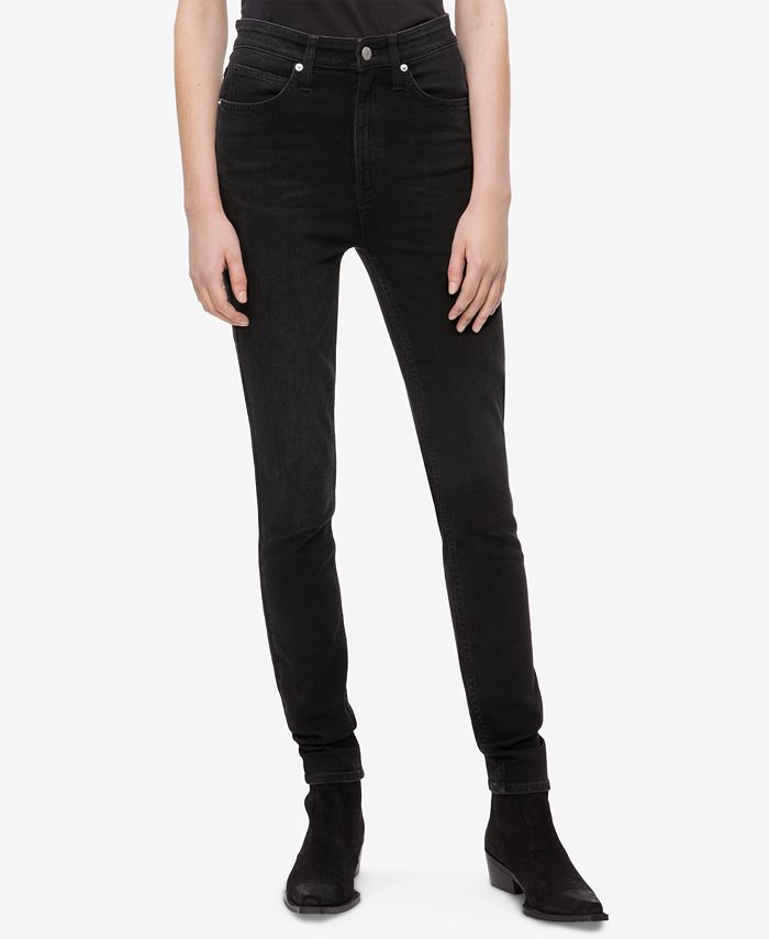 Calvin Klein Jeans High-Rise Skinny Jeans, CKJ 010 - Macy's