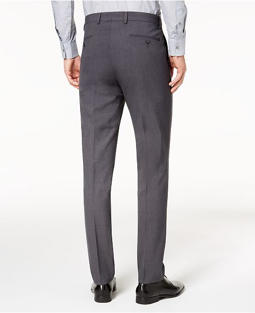 Calvin Klein Infinite Stretch Skinny-Fit Dress Pants - Pants - Men - Macy's