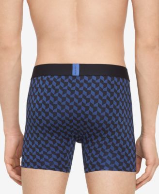Calvin Klein Men's Bold Accent Printed Microfiber Boxer Briefs