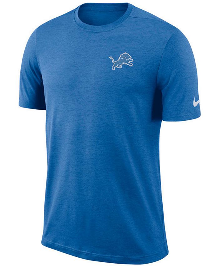 Nike Men's Detroit Lions Coaches T-Shirt - Macy's
