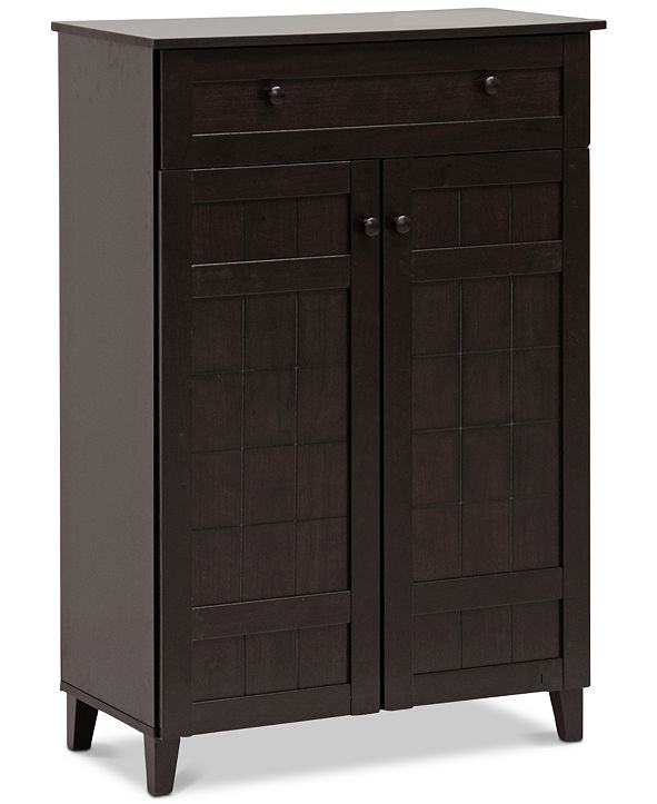 Furniture Waiola Tall Shoe Cabinet & Reviews - Furniture ...