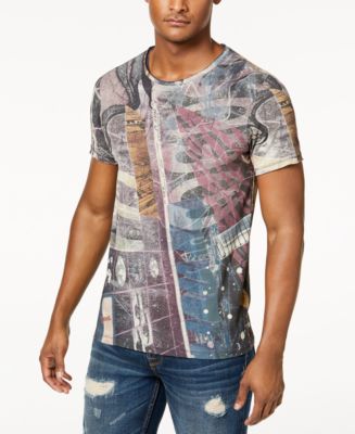 GUESS Men's Graphic-Print T-Shirt - Macy's