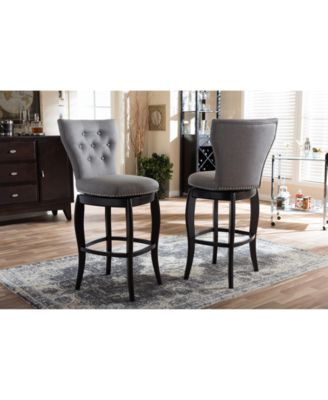 Sycily Swivel Bar Stool (Set of 2)