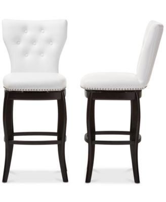 Sycily Swivel Bar Stool (Set of 2)