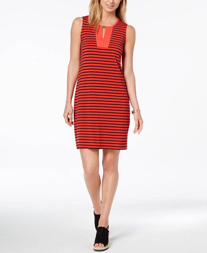 Tommy Hilfiger Striped Dress, Created for Macy's Macy's
