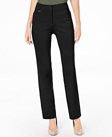 Regular and Short Length Curvy-Fit Straight-Leg Pants, Created for Macy's