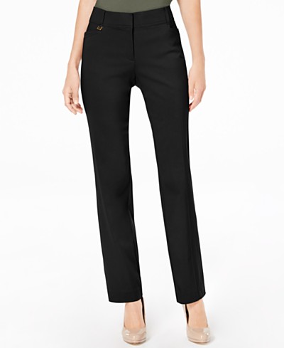 Calvin Klein Modern Fit Trousers & Reviews - Pants & Capris - Women - Macy's