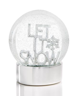 Holiday Lane - Let It Snow Musical Water Globe