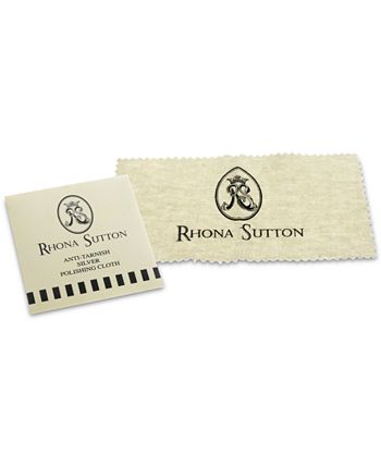 Rhona Sutton - Charm Holder Bangle Bracelet with Stopper Beads