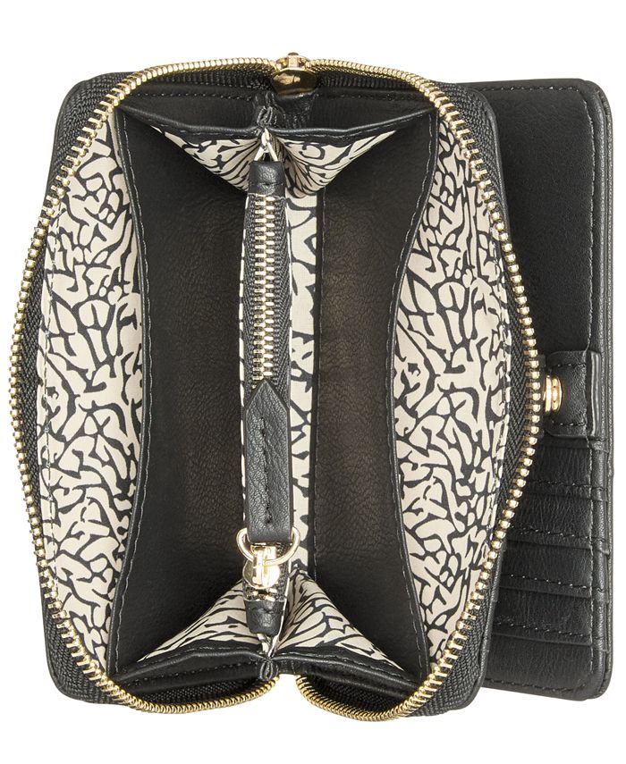 INC International Concepts I.N.C. Marney ZipAround Snap Wallet