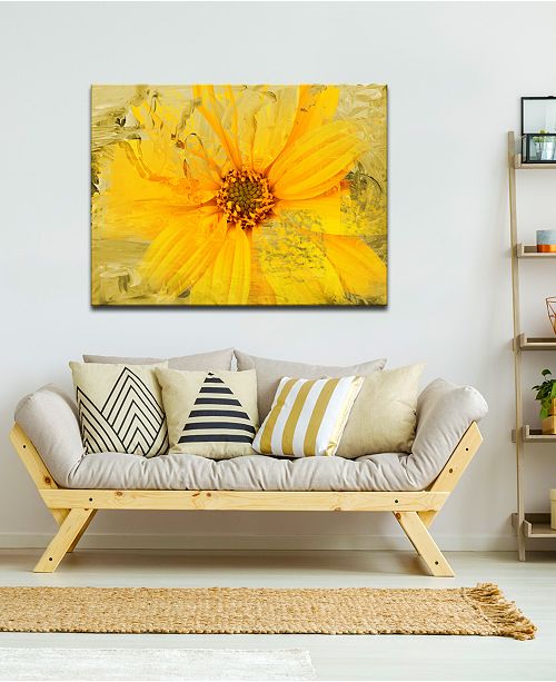 Ready2HangArt 'Painted Petals XXXVI' Canvas Wall Decor & Reviews Wall