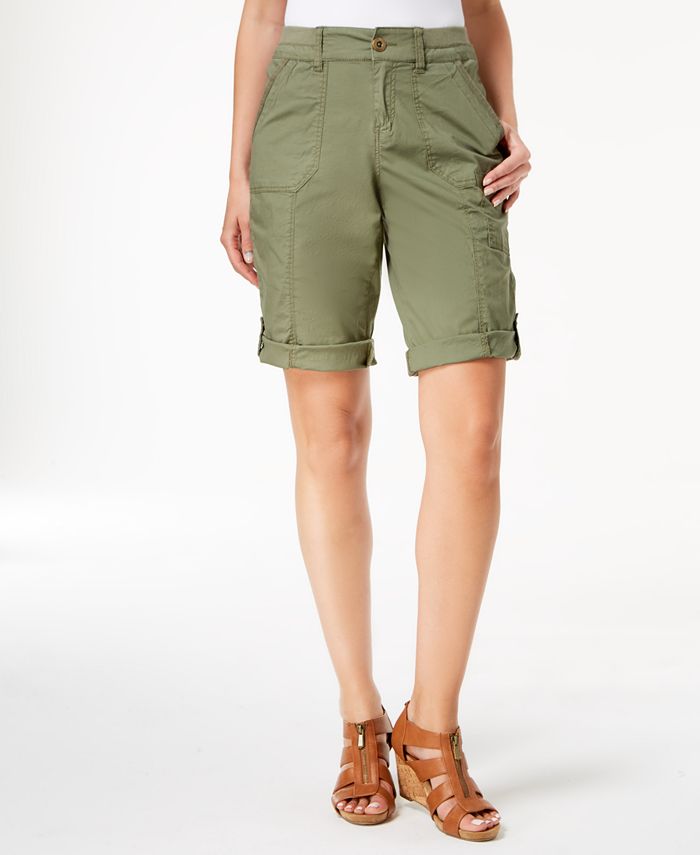 Style & Co Convertible Cargo Shorts, Created for Macy's & Reviews - Shorts  - Women - Macy's