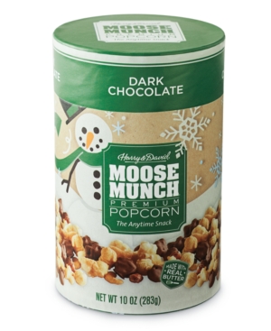 Harry & David Moose Munch Gourmet Popcorn Canister (Dark Chocolate)