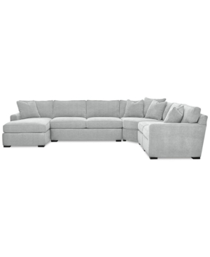 FURNITURE RADLEY 5-PIECE FABRIC CHAISE SECTIONAL SOFA, CREATED FOR MACY'S