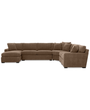 FURNITURE RADLEY 5-PIECE FABRIC CHAISE SECTIONAL SOFA, CREATED FOR MACY'S
