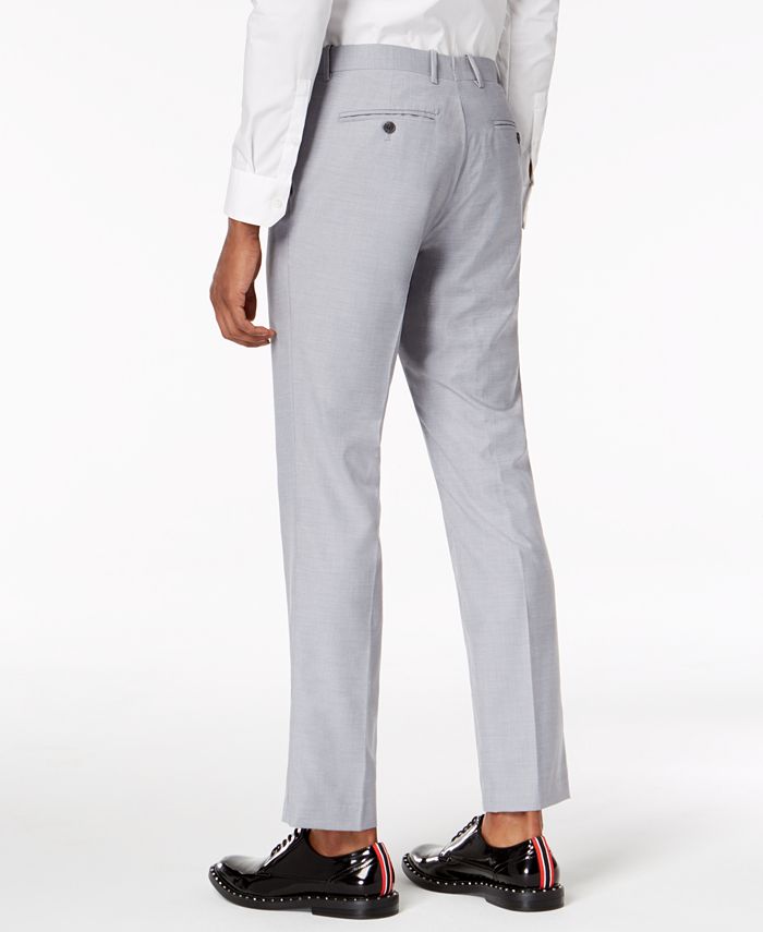 INC International Concepts INC Men's SlimFit Gray Suit Pants, Created