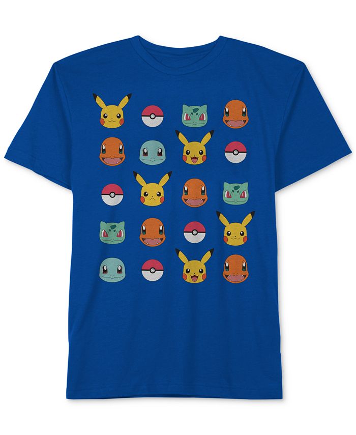 Pokemon Pokémon Big Boys Graphic-Print Cotton T-Shirt - Macy's