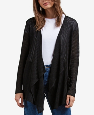 image of Volcom Juniors- Open-Front Wrap Cardigan