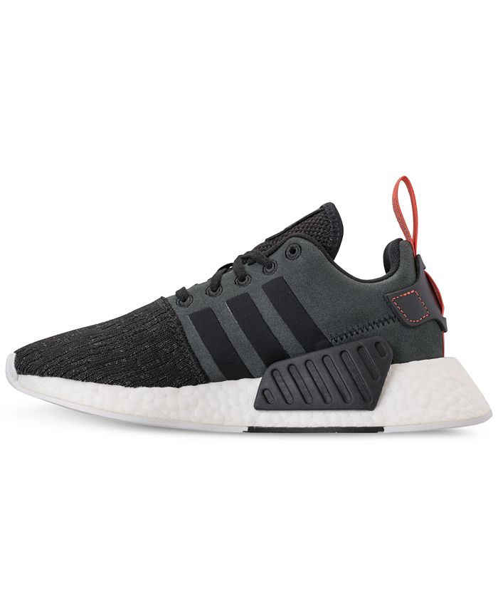adidas Boys' NMD R2 Casual Sneakers from Finish Line - Macy's