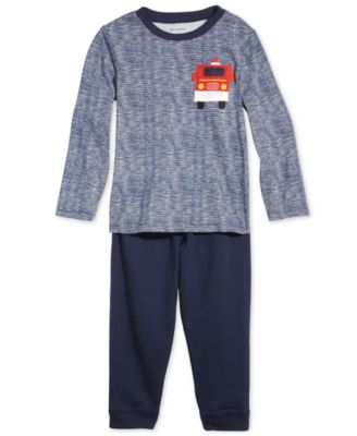 First Impressions Toddler Boys Truck-Print T-Shirt & Jogger Pants, Created for Macy's