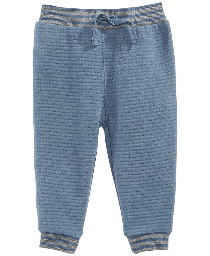 First Impressions Baby Boys Quilted Jogger Pants, Created for Macy's