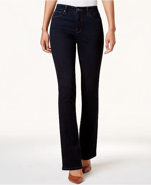 Charter Club Petite Lexington Straight-Leg Jeans, Created for Macy's ...