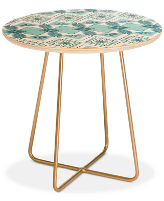 Deny Designs Dash and Ash Sunday Picnic Round Side Table & Reviews ...