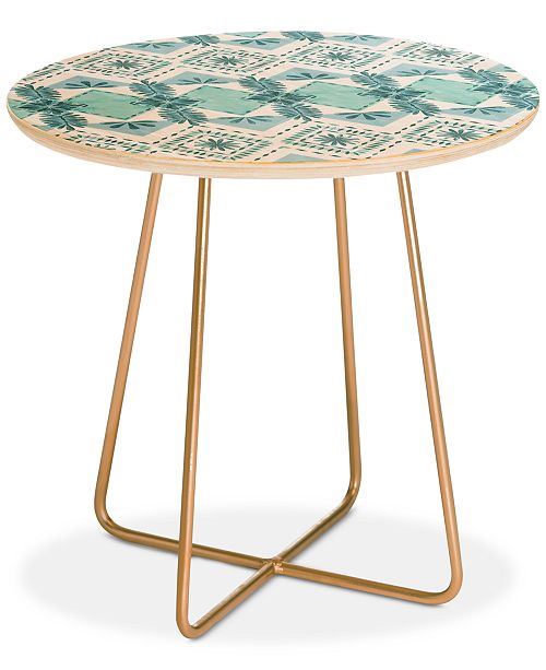 Deny Designs Dash And Ash Sunday Picnic Round Side Table Reviews