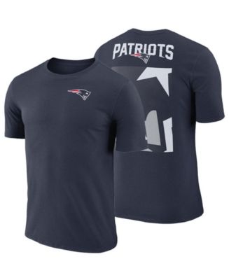 Nike Men's New England Patriots Crew Champ T-Shirt - Macy's