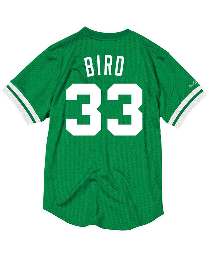 Mitchell & Ness Men's Larry Bird Boston Celtics Name and Number Mesh ...