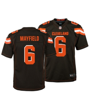 Nike Baker Mayfield Cleveland Browns Game Jersey, Big Boys (8-20)