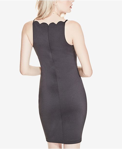 GUESS Salina ScallopDetail Bodycon Dress Dresses Women Macy's