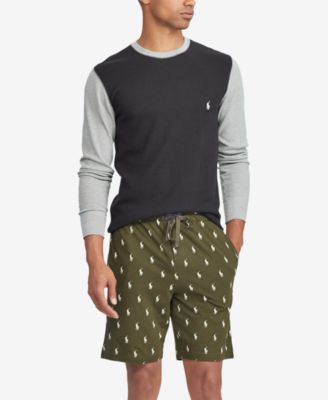 Polo Ralph Lauren - Men's Waffle-Knit Sleep Shirt