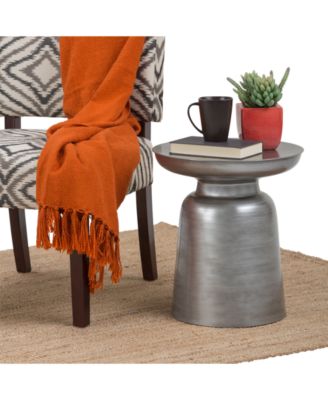 Leroi Metal Accent Table