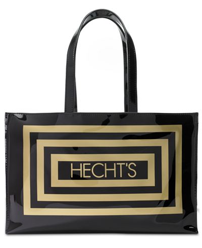 Hecht's Large Open Tote
