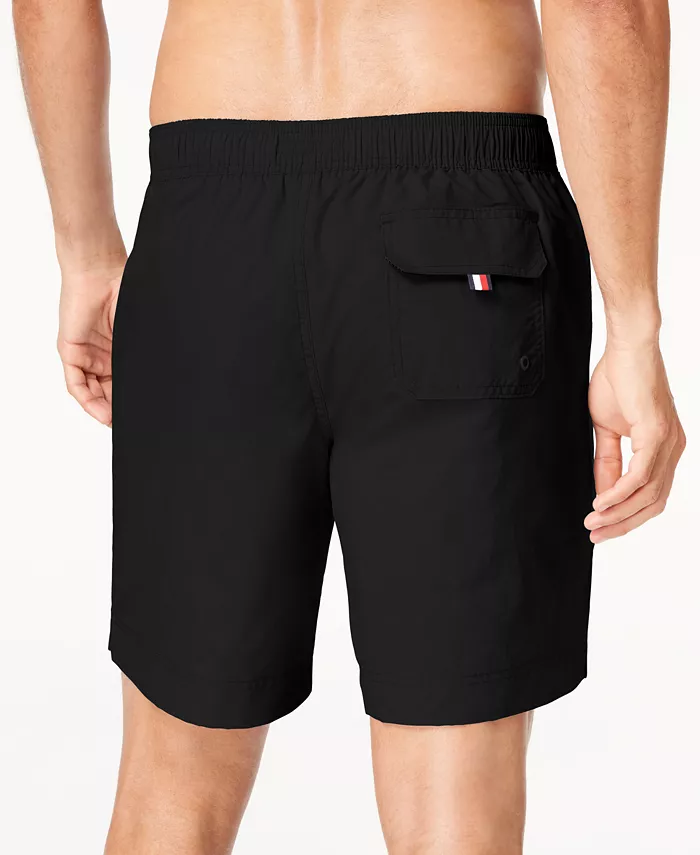 Men's Big & Tall 9.5" Solid Swim Trunks - thumbnail 8