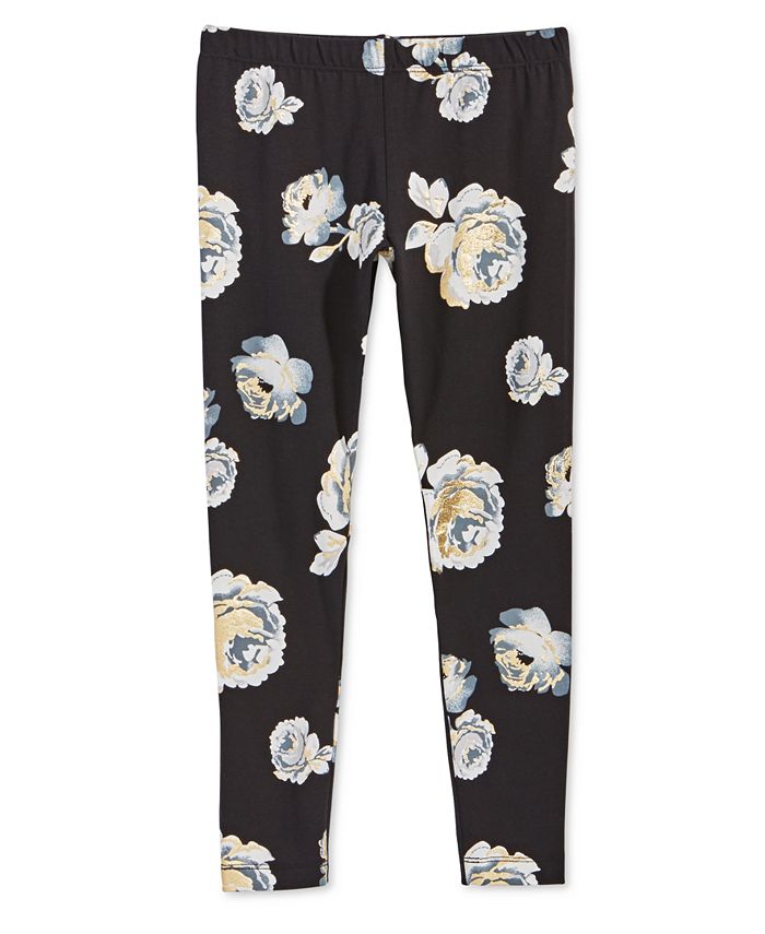Epic Threads Big Girls Floral-Print Leggings, Created for Macy's ...