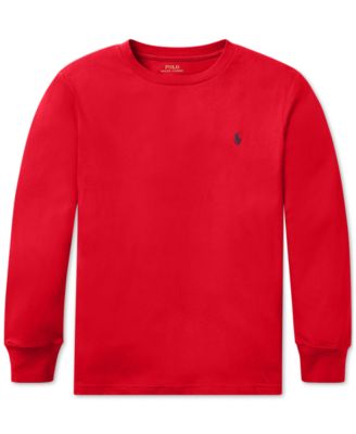 ralph lauren long sleeve polo kids